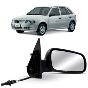 Retrovisor Gol G3 G4 4pts 1999 A 2008 C/controle C/ Garantia Lado Direito