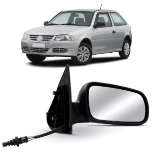 Retrovisor Gol G3 G4 C/controle 2pts 1999 A 2008 C/ Garantia Lado Direito
