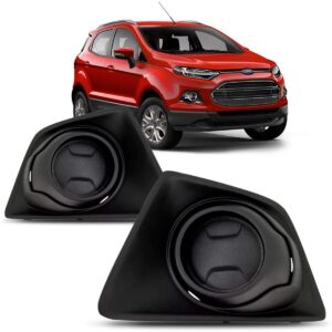 Moldura Milha Auxiliar Ecosport 2013 14 15 16 2017 Sem Furo Lado Esquerdo