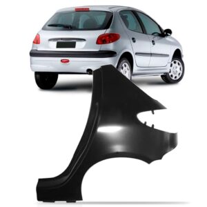 Lateral Traseira Para Peugeot 206 Anos 1998 A 2010 4 Portas Lado Direito