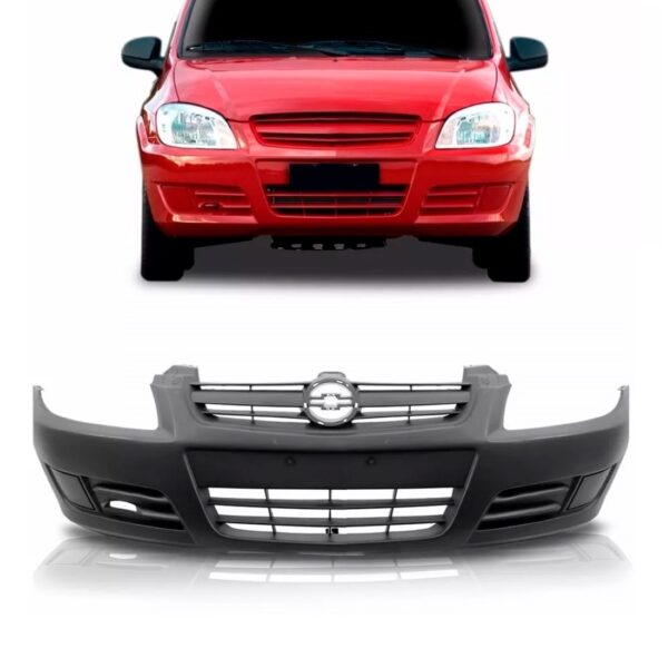 Envolvente Dianteiro Celta Prisma 2007 Até 2011 Preto Liso Preto