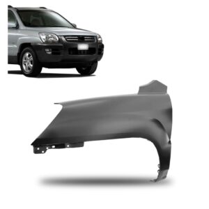 Paralama Sportage 2005 2006 2007 2008 Sem Furo Moldura Lado Esquerdo