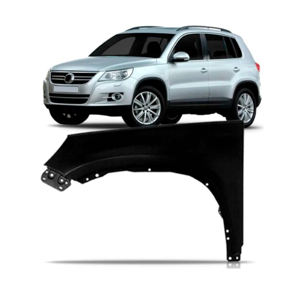 Paralama Para Volkswagen Tiguan 2008 2009 2010 2011 Sem Furo Lado Esquerdo
