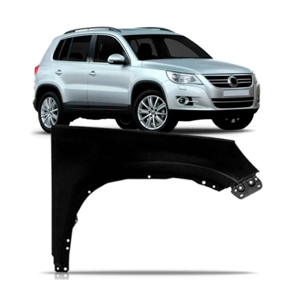 Paralama Para Volkswagen Tiguan 2008 2009 2010 2011 Sem Furo Lado Direito