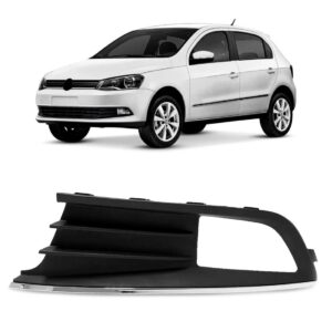 Moldura Milha Gol G6 2013 2014 2015 2016 C/friso Cromado Lado Esquerdo