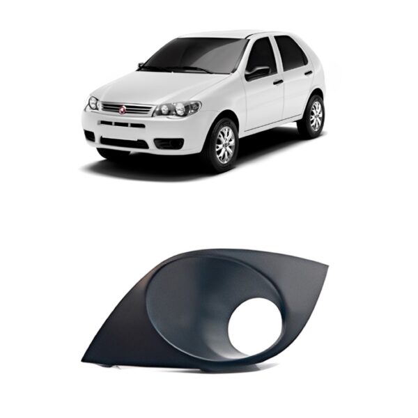 Moldura Milha Palio 2012 2013 2014 2015 2016 Com Furo