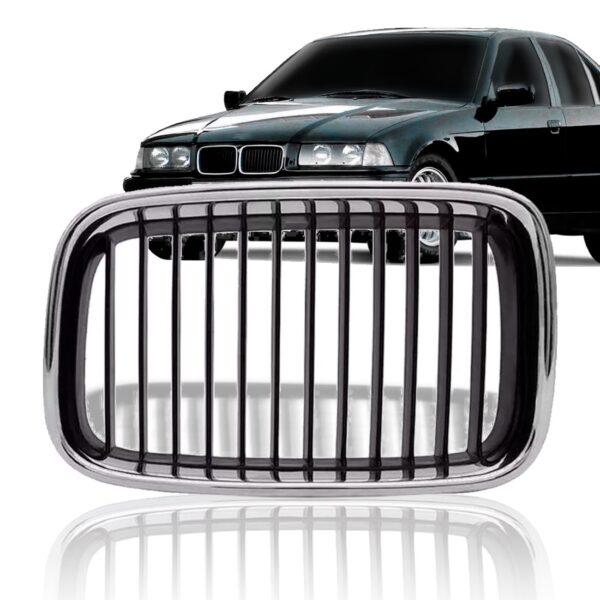 Grade Radiador Bmw S3 1992 1993 1994 1995 1996 1a Linha Lado Esquerdo