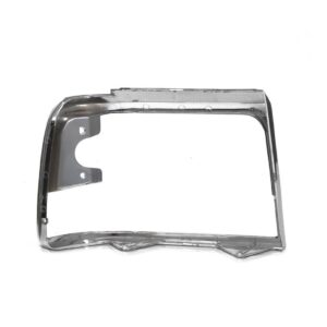 Aro Farol Dianteiro Ford F1000 1996 1997 1998 Cromado Lado Esquerdo