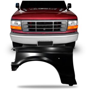 Paralama Para Ford F1000 1996 1997 1998 Em Ferro Lado Esquerdo