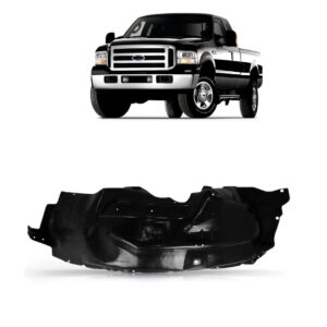 Protetor Caixa De Roda Dianteiro F250 1999 00 01 A 11 2012 Lado Direito