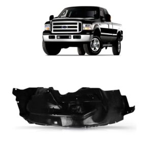 Protetor Caixa De Roda Dianteiro F250 1999 00 01 A 11 2012 Lado Esquerdo