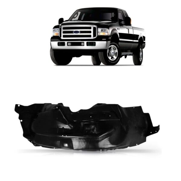 Protetor Caixa De Roda Dianteiro F250 1999 00 01 A 11 2012 Lado Esquerdo