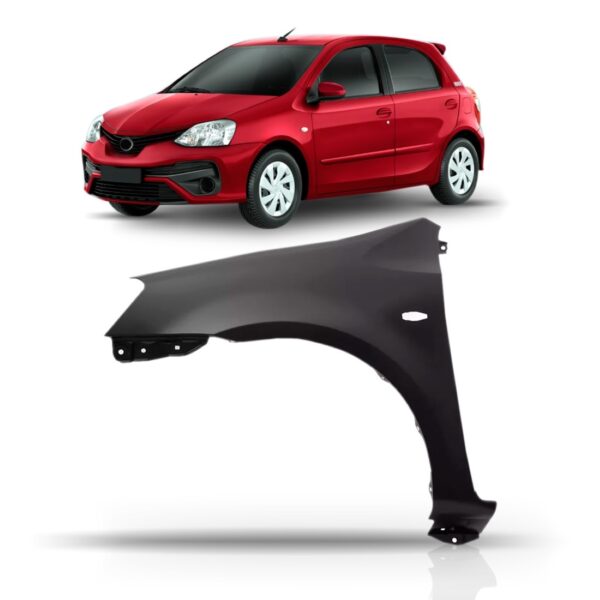 Paralama Toyota Etios Hatch Ou Sedan 2012 A 2017. Lado Esquerdo