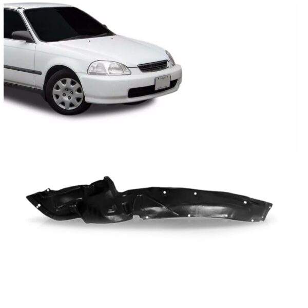 Asa Urubu Dianteiro Honda Civic 1996 1997 1998 1999 2000 Lado Esquerdo