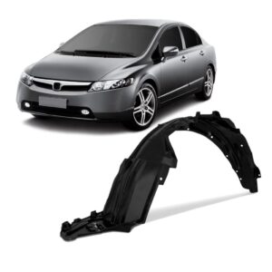 Asa Urubu Dianteiro Civic 2006 2007 2008 2009 2010 2011 Lado Esquerdo