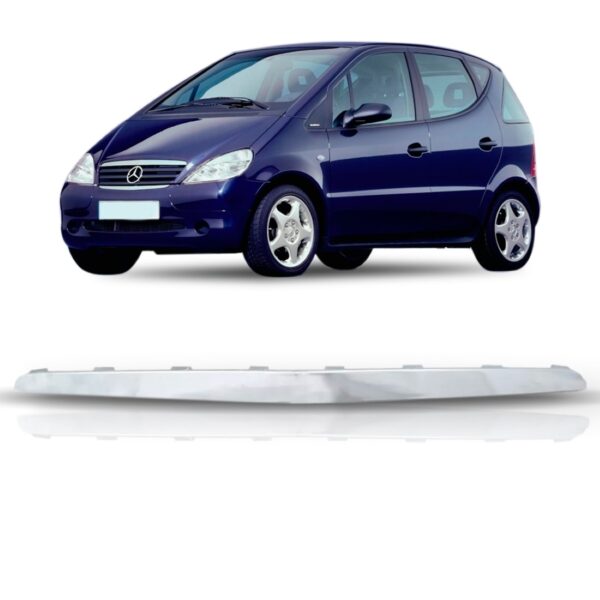 Friso Cromado Da Grade Mercedes Classe A 1999 A 2005 Superio