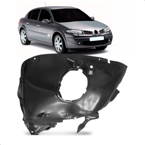 Parabarro Dianteiro Megane 06 07 08 09 10 11 Parte Dianteira Lado Direito