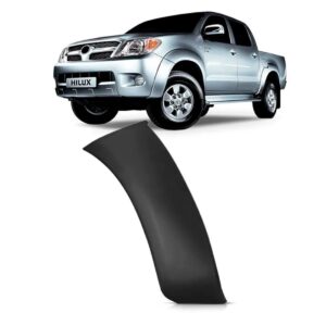 Alargador Vão Roda Dianteiro Hilux 05 06 07 08 09 10 11 Lado Direito