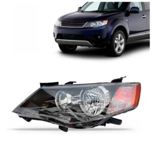 Farol Outlander 2008 2007 2009 1ª Linha Esquerdo/motorista