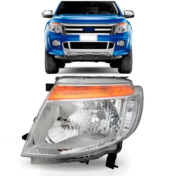Farol Ranger 2013 2014 2015 2016 Elétrico 1ª Linha Esquerdo/motorista