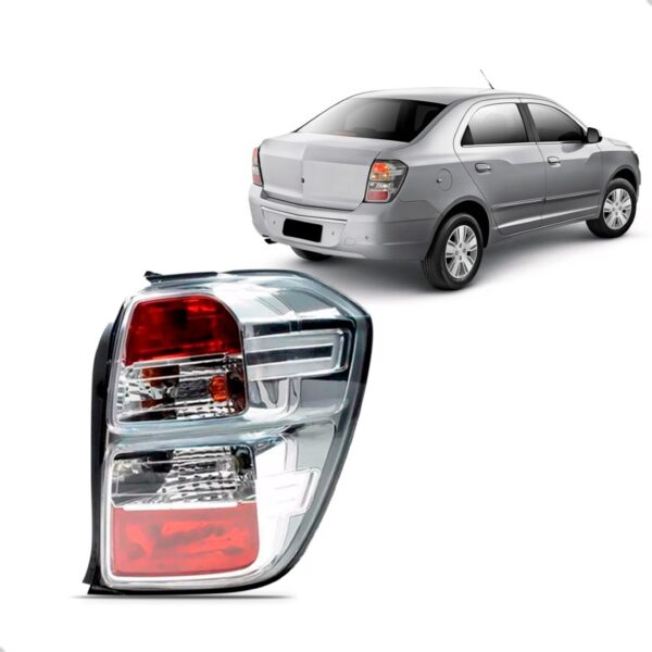 Sinaleira Traseira Cobalt 2012 A 2016 Cristal E Fume Lado Direito