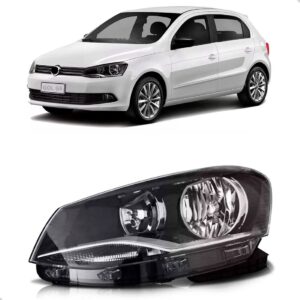 Farol Vw Gol G6 2013 2014 2015 2016 Foco Duplo 1ª Linha Esquerdo/motorista