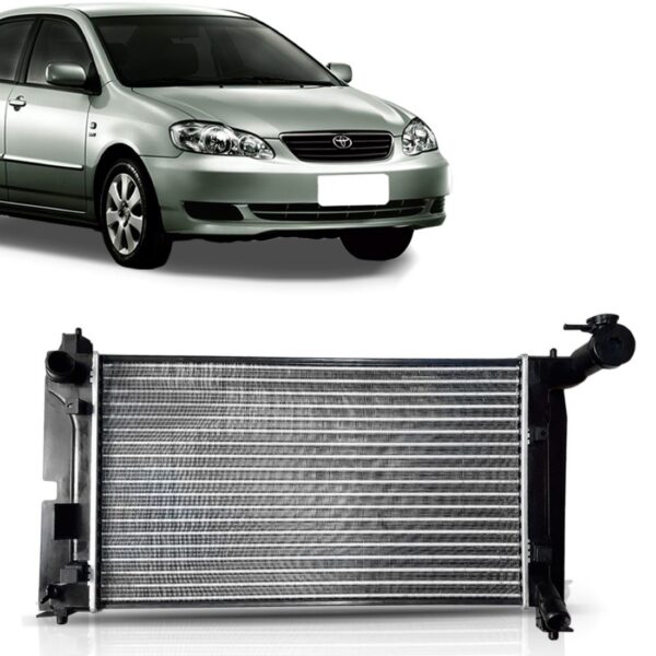 Radiador Toyota Corolla Manual 2003 2004 2005 2006 2007 2008