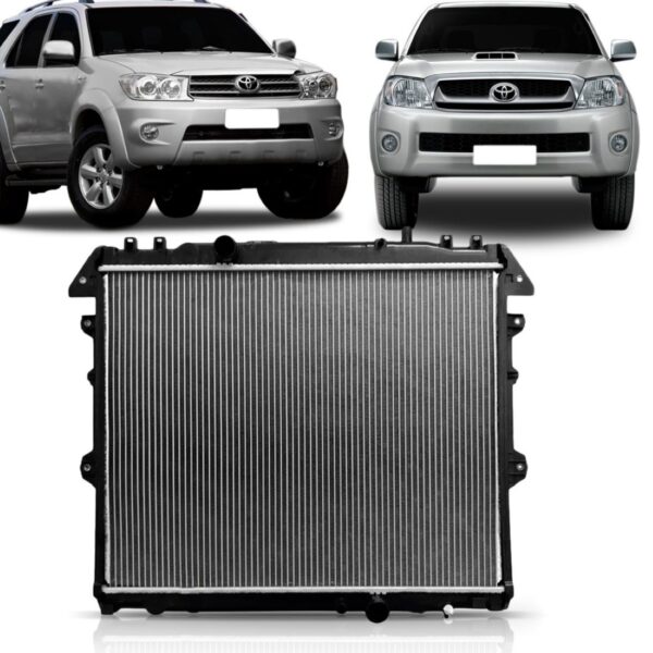 Radiador De Água Toyota Hilux Diesel Automática 2005 A 2014