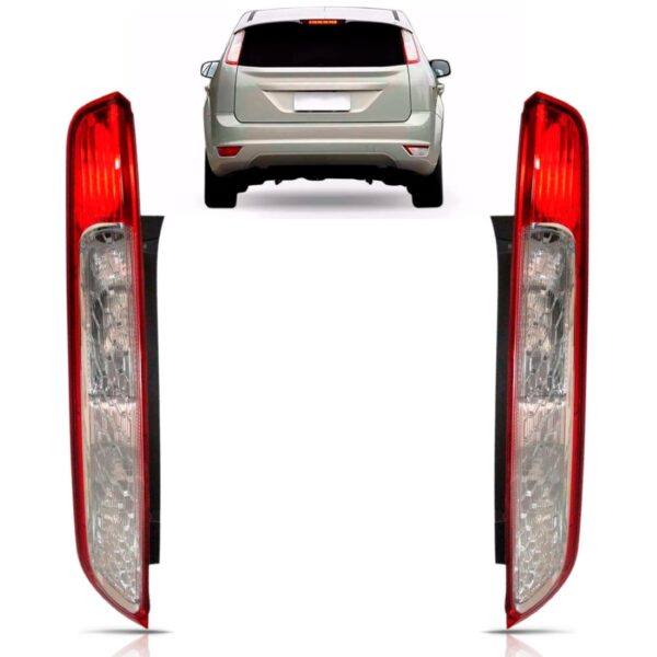 Lanterna Traseira Para Focus Hatch 2009 2010 2011 2012 2013 Lado Esquerdo