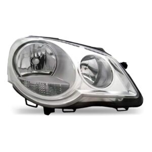 Farol Polo 07 08 09 10 11 12 Manual Cromado Oferta 1ª Linha - Direito/passageiro