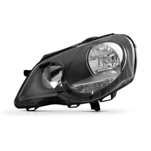 Farol Polo 07 08 09 10 11 2012 Manual Máscara Negra 1ª Linha Esquerdo/motorista