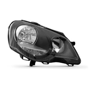 Farol Polo 07 08 09 10 11 2012 Manual Máscara Negra 1ª Linha - Direito/passageiro