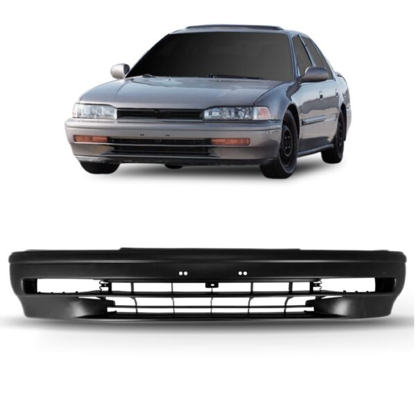 Parachoque Dianteiro Accord 1990 1991 1992 1993 1a Linha Preto