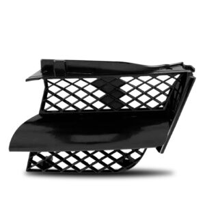 Grade Radiador Airtrek 2004 A 2008 Colméia Preta 1a Linha Lado Direito