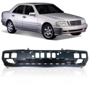 Parachoque Dianteiro Mercedes C180 C220 C280 94/98 1a Linha  Preto