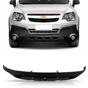 Spoiler Parachoque Dianteiro Captiva 2008 Até 2017 Preto