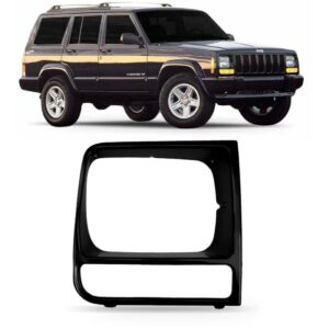 Aro Farol Cherokee Sport 1997 1998 1999 2000 2001 2002 Preto Lado Direito