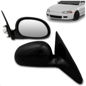 Retrovisor Civic 1992 1993 1994 1995 Coupe Eletrico Lado Direito