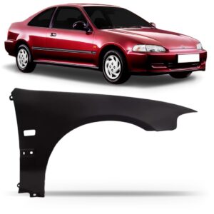 Paralama Civic 1992 1993 1994 1995 Coupe/hatch Com Furo Lado Direito