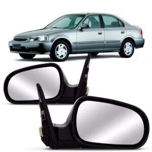 Retrovisor Civic 1996 97 98 99 2000 Eletrico Lado Esquerdo