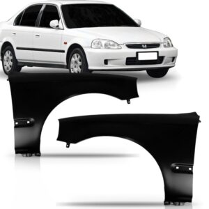 Paralama Honda Civic 1996 1997 1998 Lado Esquerdo Esquerdo