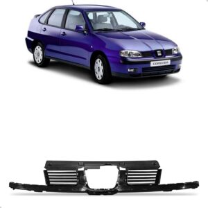 Grade Radiador Ibiza Cordoba 2000 A 2004 Central. 1a Linha - Preto