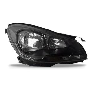 Farol Mercedes Classe C 2012 A 2014 Máscara Negra S/ Xênon Lado Direito