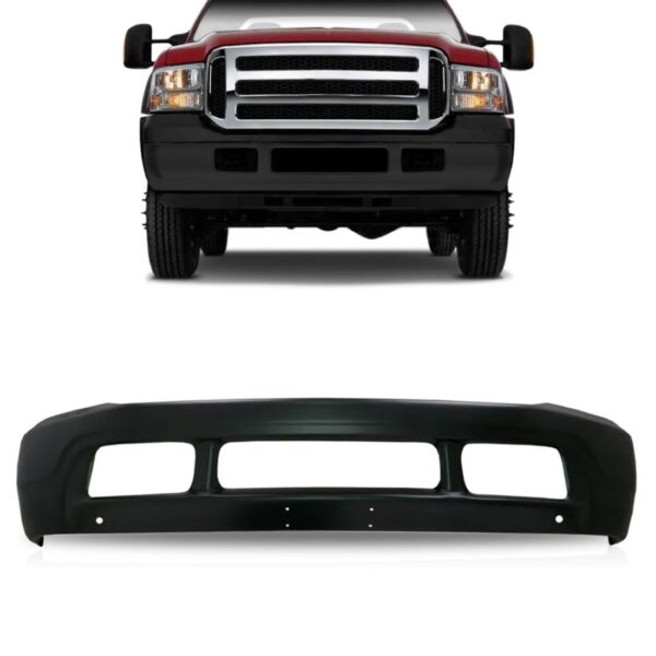 Parachoque Dianteiro F250/f350 1999 A 2004 1a Linha  Preto