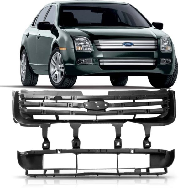 Reforço Interno Grade Ford Fusion 2007 2008 2009 1a Linha Preto
