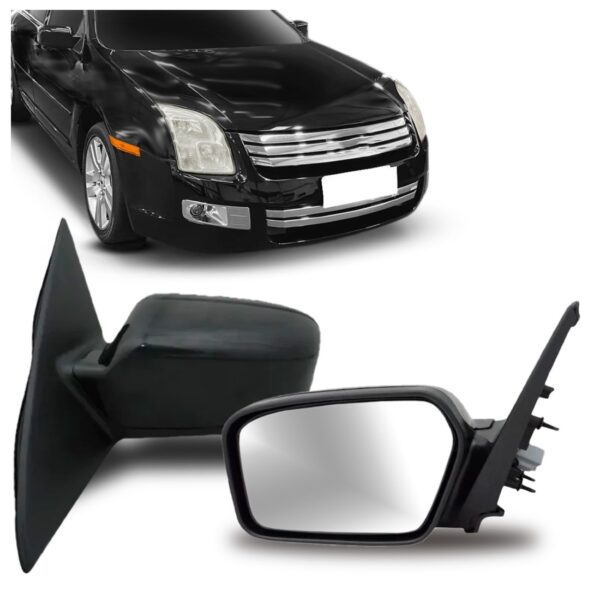 Retrovisor Fusion 2007/2009 Elétrico Com Luz Desembaçador Lado Esquerdo