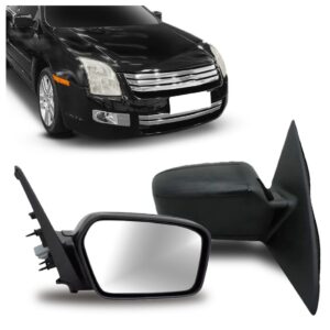 Retrovisor Fusion 2007/2009 Elétrico Com Luz Desembaçador Lado Direito