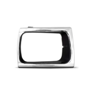 Aro Do Farol Toyota Hilux 4x4 1992 A 2001 Cromado- Lado Esquerdo