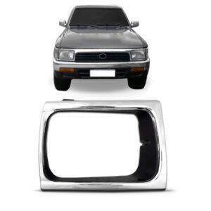 Aro Do Farol Toyota Hilux 4x4 1992 A 2001 Cromado- Lado Direito