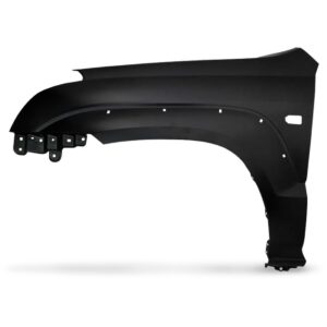 Paralama Prado 2004 A 2009 Com Furo Pisca E Moldura Lado Esquerdo